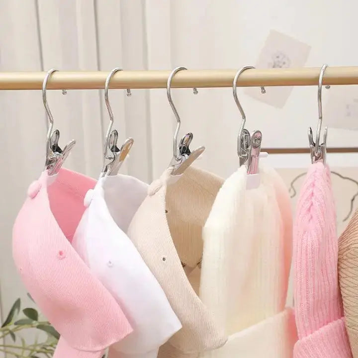 Sikunuo | Stainless Steel Dress Clip - Robust Hanger