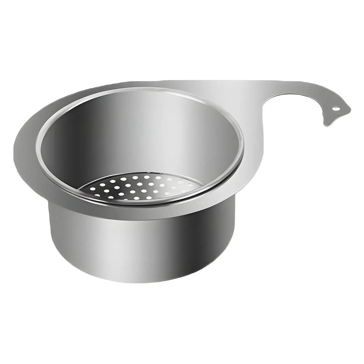 Sikunuo | Stainless Steel Swan Strainer Basket for Kitchen Sink Corners