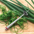 Sikunuo | Stainless Steel Onion Slicer – for even strips and decorative presentation