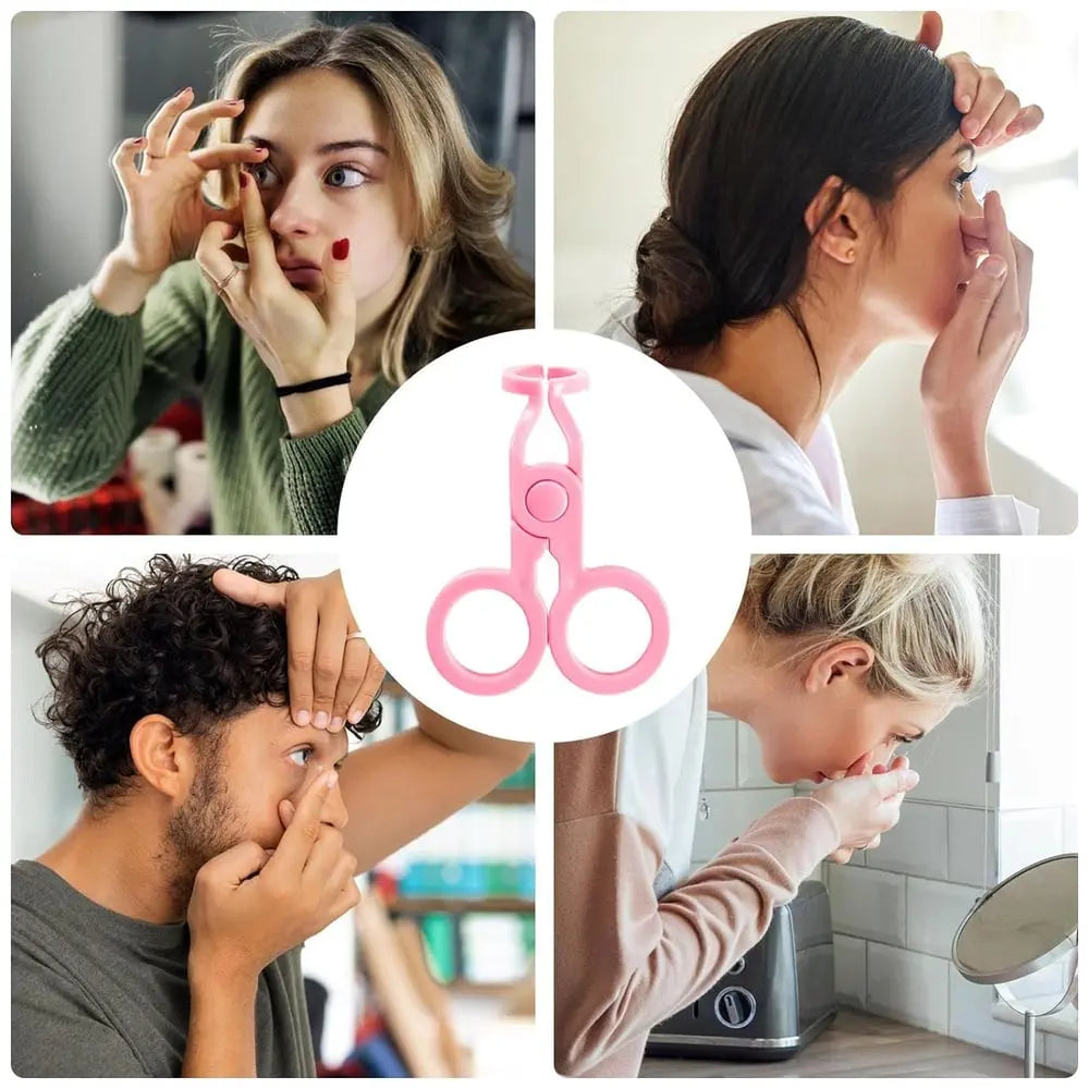 Sikunuo | Insertion aid for contact lenses – Incl. lid opener for soft & hard lenses
