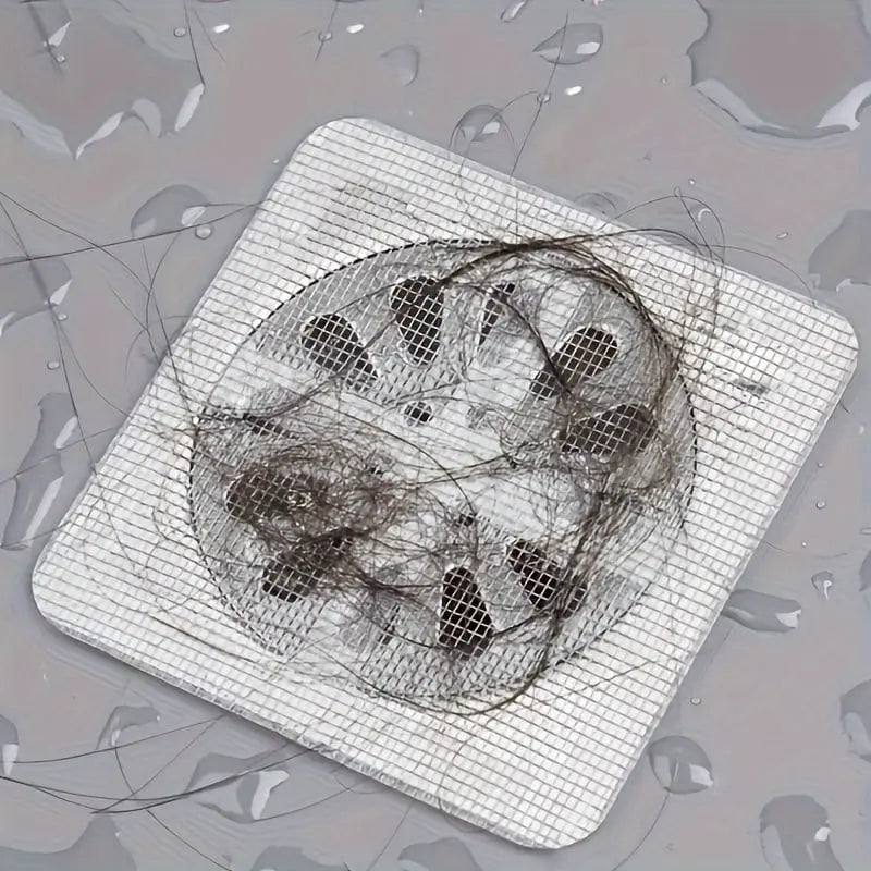Sikunuo | Disposable drain screens with adhesive surface – Against clogging & mold in the bathroom