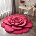 Sikunuo | Elegant Floral Floor Mat – Choose between soft plush or quick-drying diatomite surface