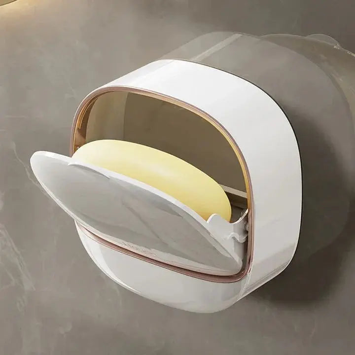 Sikunuo | Elegant Waterproof Soap Dish with Draining Surface