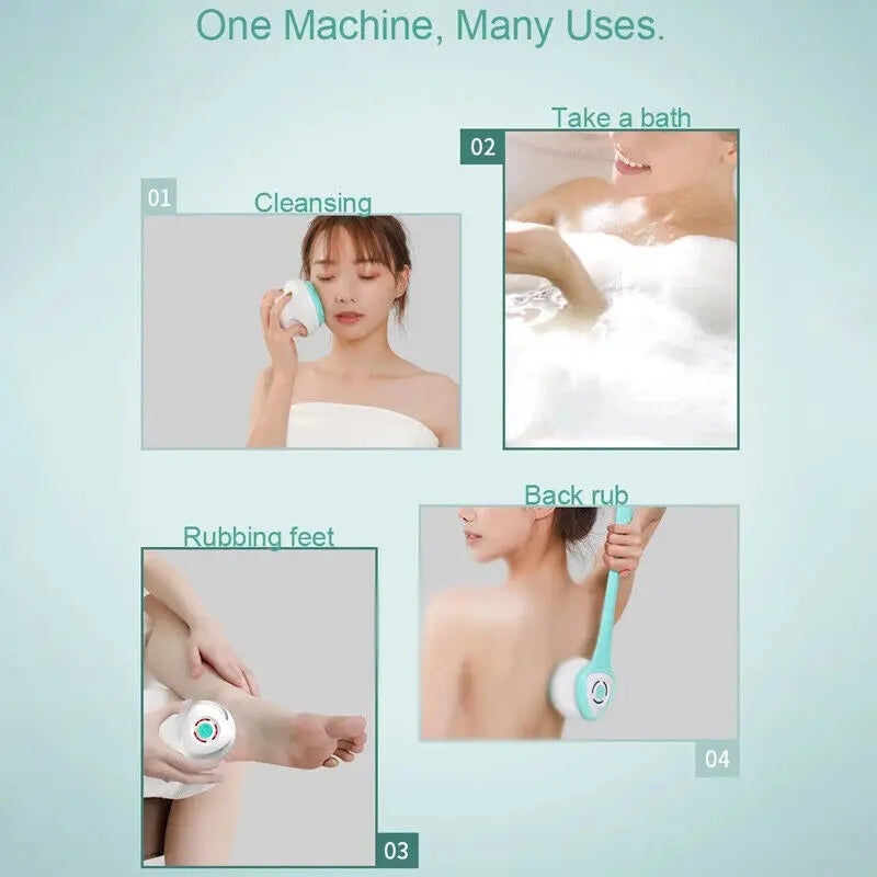 Sikunuo | Electric Shower Brush with Peeling and Massage