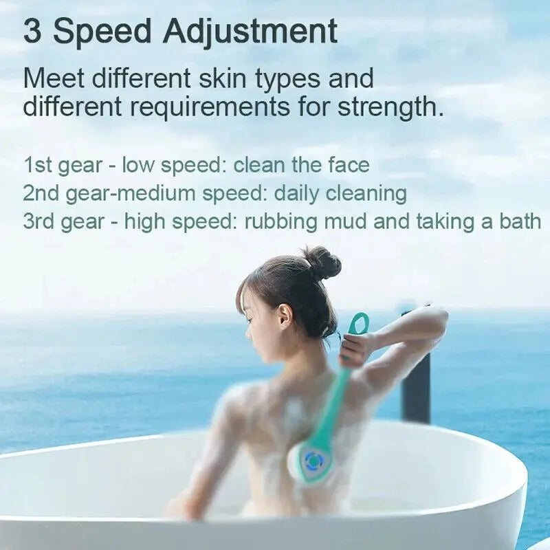 Sikunuo | Electric Shower Brush with Peeling and Massage