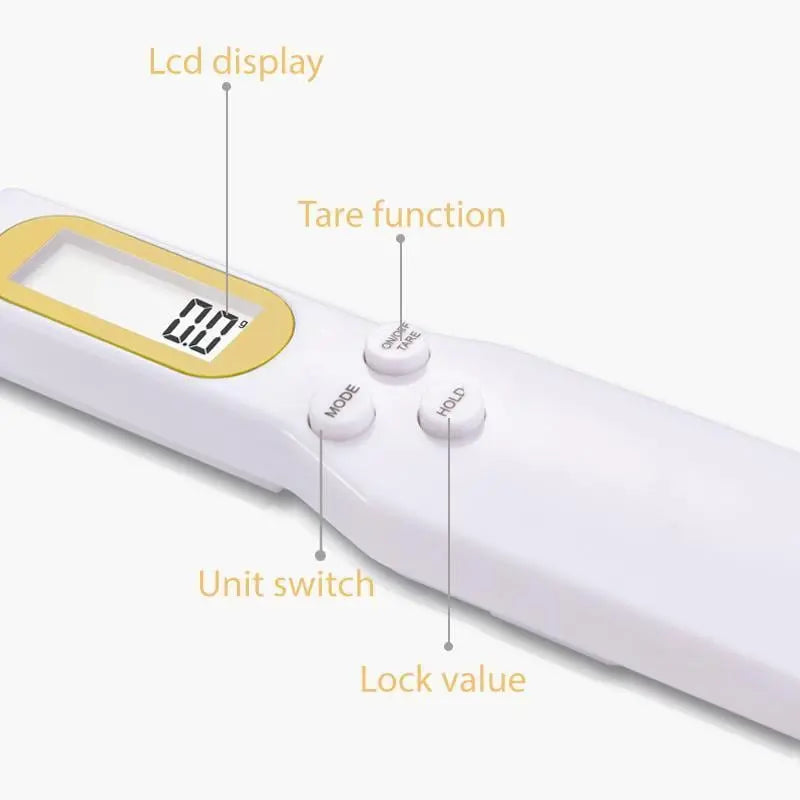 Sikunuo | Electronic Measuring Spoon with Precision Sensor and Tare Function