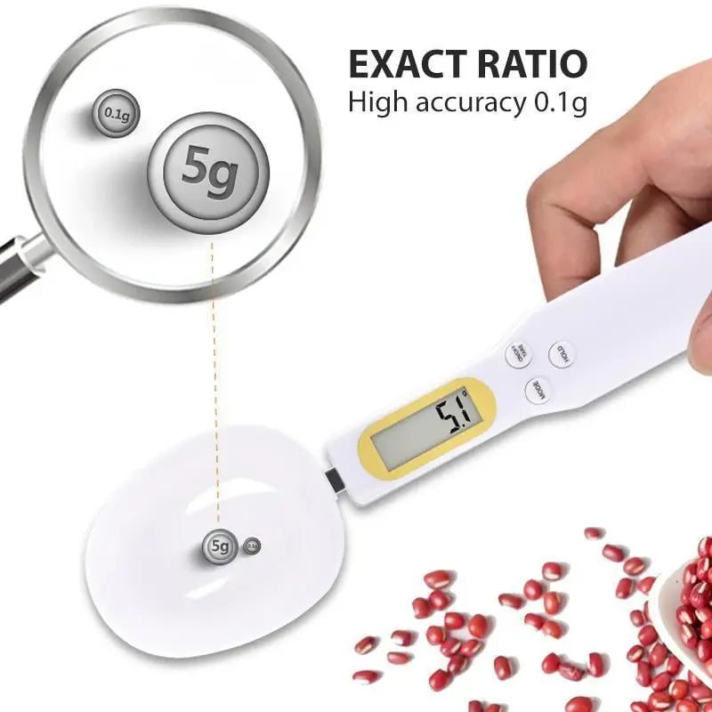 Sikunuo | Electronic Measuring Spoon with Precision Sensor and Tare Function