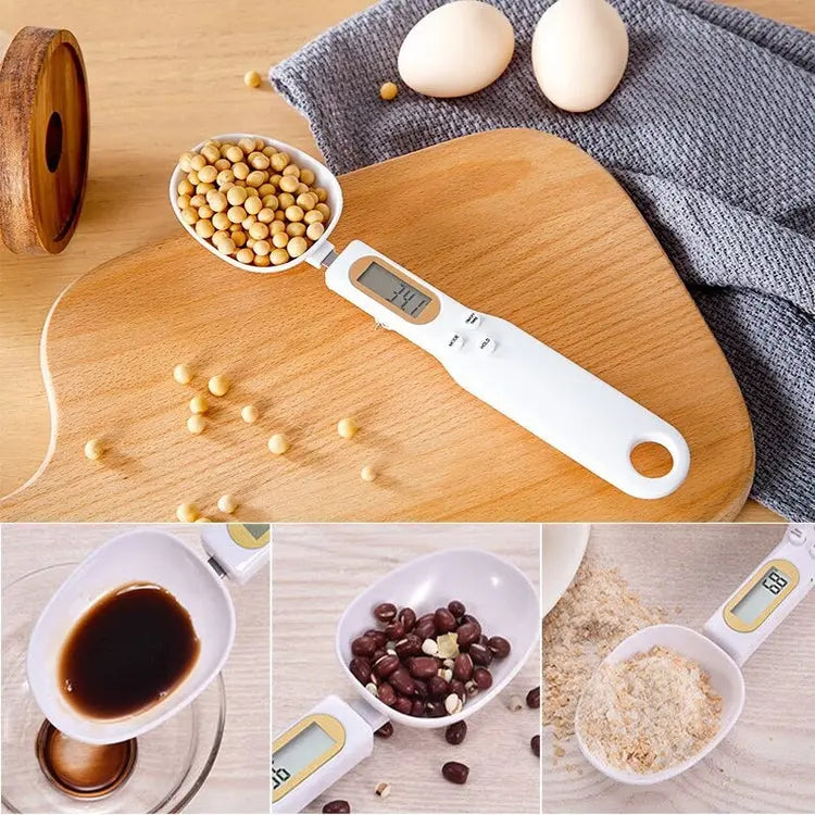 Sikunuo | Electronic Measuring Spoon with Precision Sensor and Tare Function
