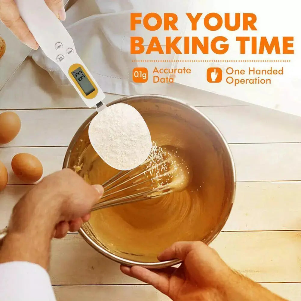 Sikunuo | Electronic Measuring Spoon with Precision Sensor and Tare Function