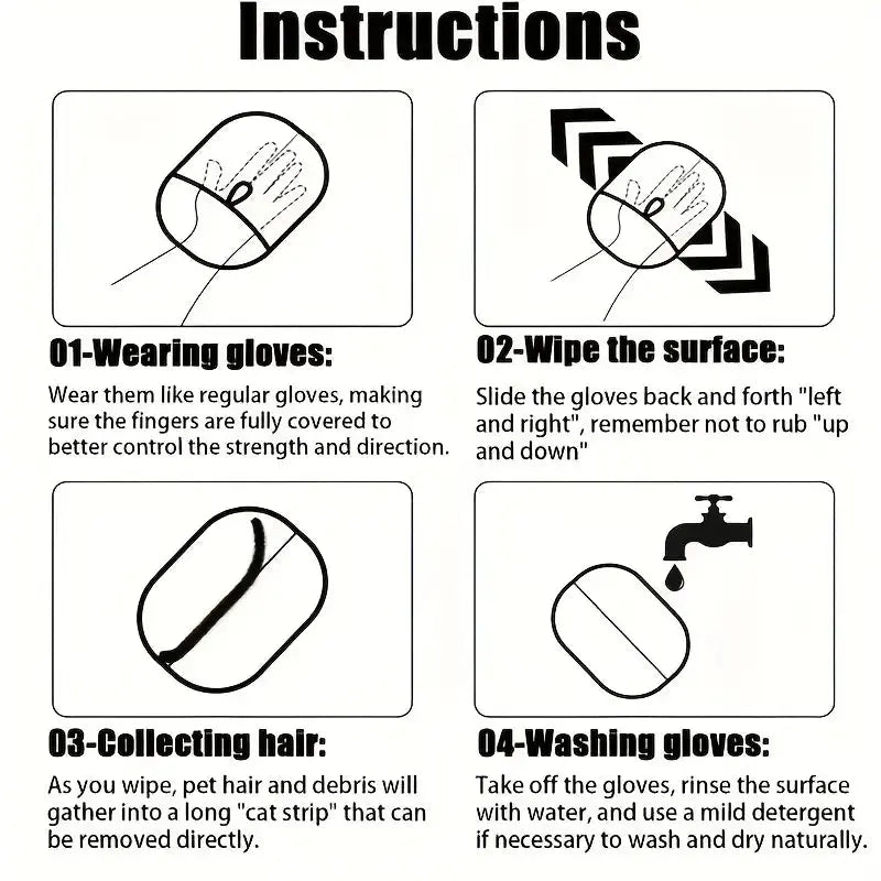 Sikunuo | Electrostatic Pet Hair Removal