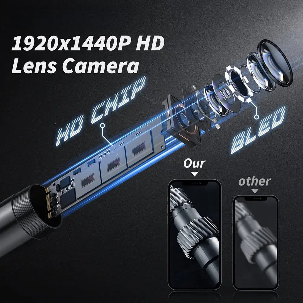 Sikunuo | Endoscope Camera Waterproof — HD Inspection Camera with 5m Cable