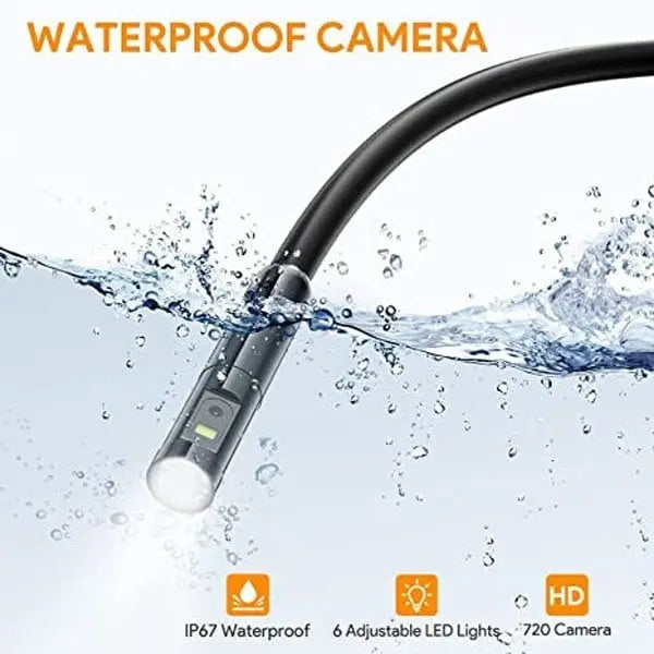 Sikunuo | Endoscope Camera Waterproof — HD Inspection Camera with 5m Cable