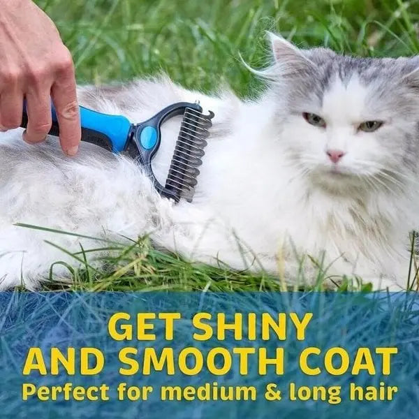 Sikunuo | De-shedding comb for pets – gentle & thorough for undercoat