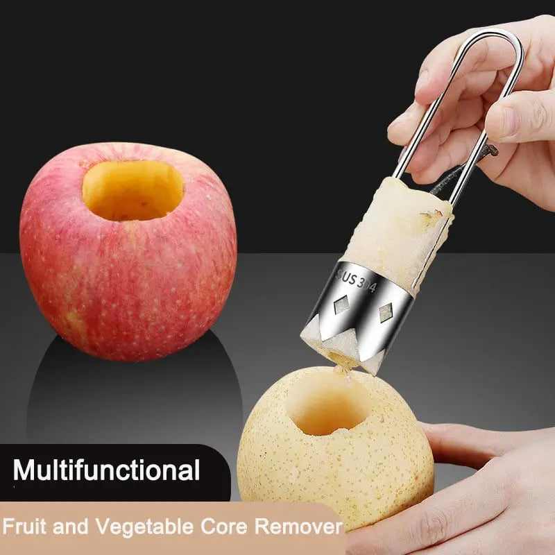 Sikunuo | Ergonomic Core Remover made of Stainless Steel for Fruits and Vegetables