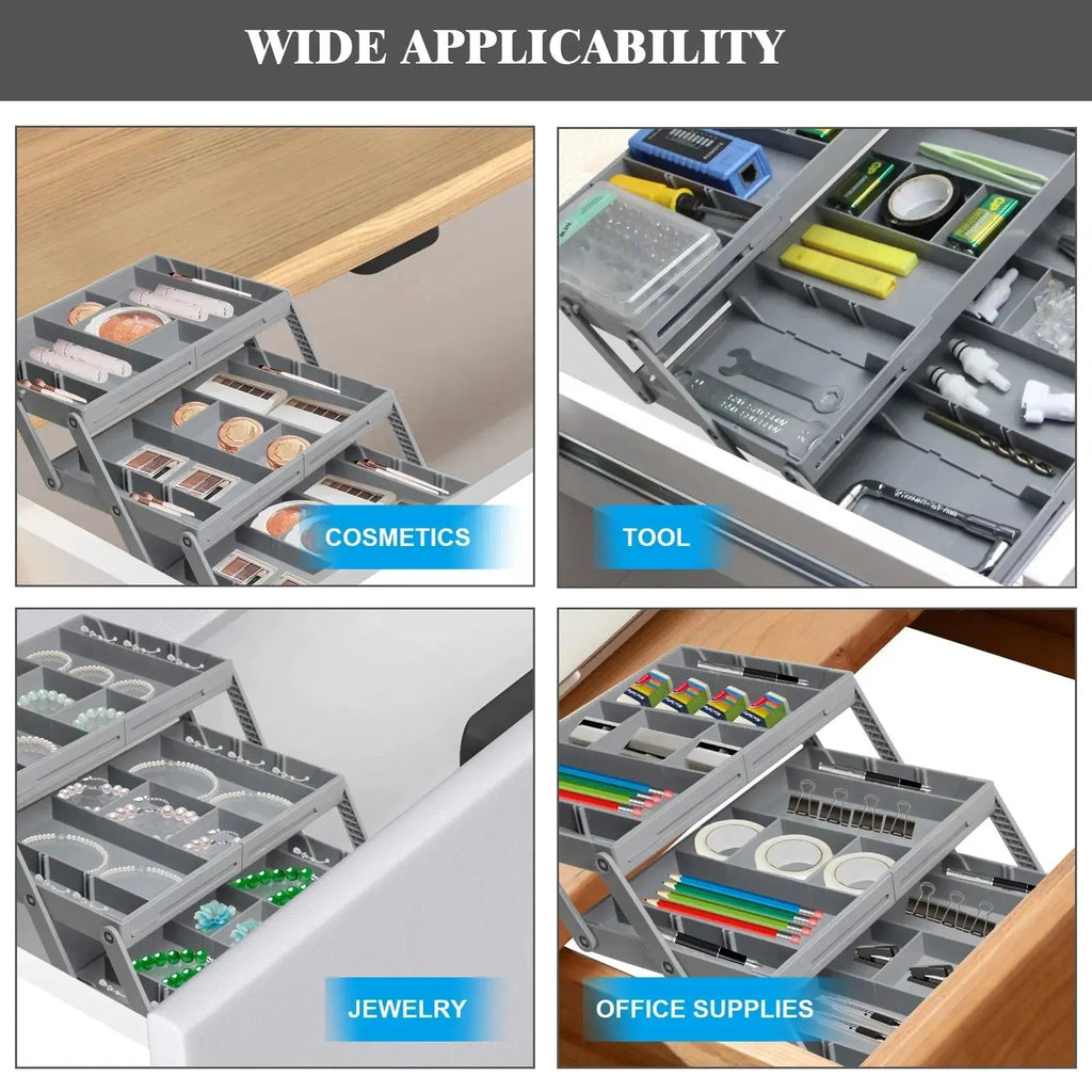 Sikunuo | Expandable Smart Drawer Organizer