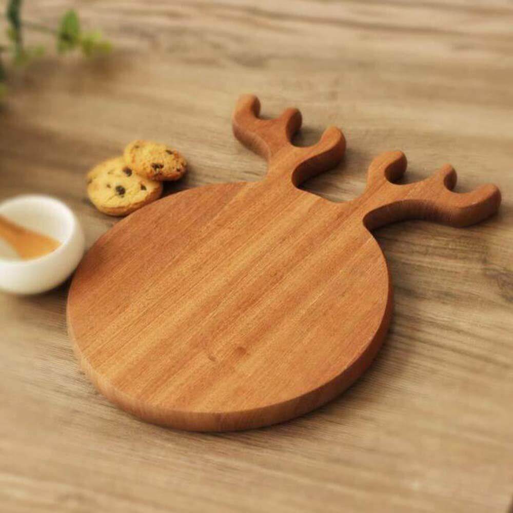 Sikunuo | Antler Shape Exquisite Wooden Pizza Stones