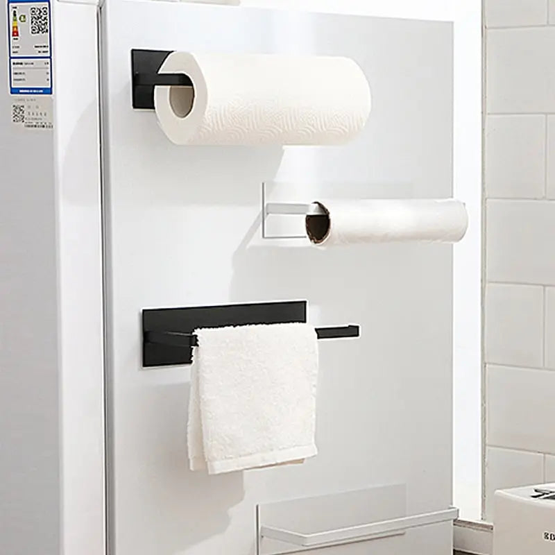 Sikunuo | Extra strong magnetic kitchen roll holder – Space-saving