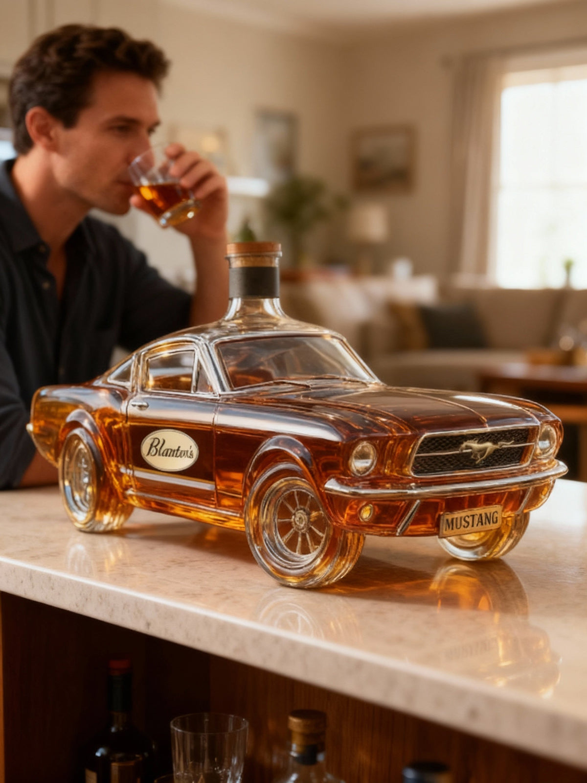 Sikunuo | Mustang Car Shaped Whiskey Decanter
