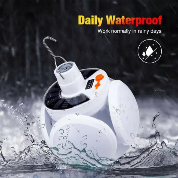 Sikunuo | Foldable Solar LED Lamp with Clip – Motion-Sensitive & Wireless