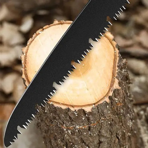 Sikunuo | Folding Saw made of Carbon Steel – Fast Cut through Ω Tooth Design