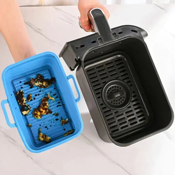 Sikunuo | Foldable Silicone Baking Mold for Air Fryers – Practical & Versatile
