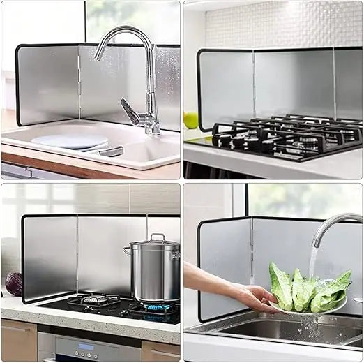 Sikunuo | Folding splash guard with non-stick coating
