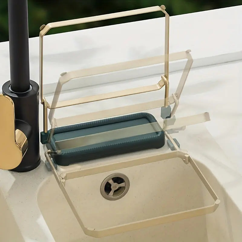 Sikunuo | Collapsible Sink Strainer with Disposable Net – Hygienic Disposal of Food Residues