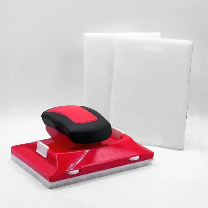 Sikunuo | Paint roller with edge guide + 2 replacement pads