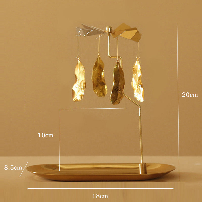 Rotary Spinning Tea Light Candle Holder