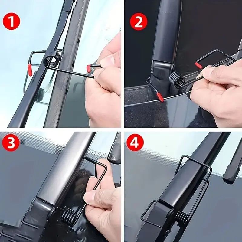 Sikunuo | Spring booster for windshield wipers – Better cleaning