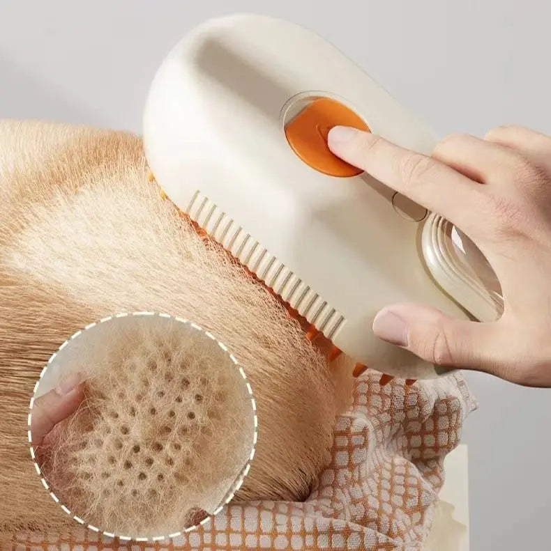 Sikunuo | Fine mist spray comb for dogs & cats – combing & moistening in one step