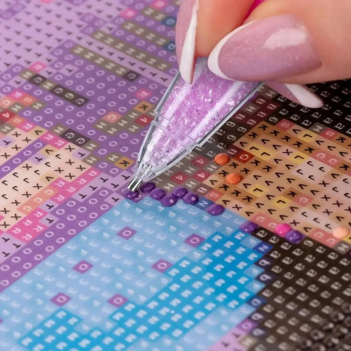Sikunuo | Fine tip applicator with diamond grip for precise crafting & nail design