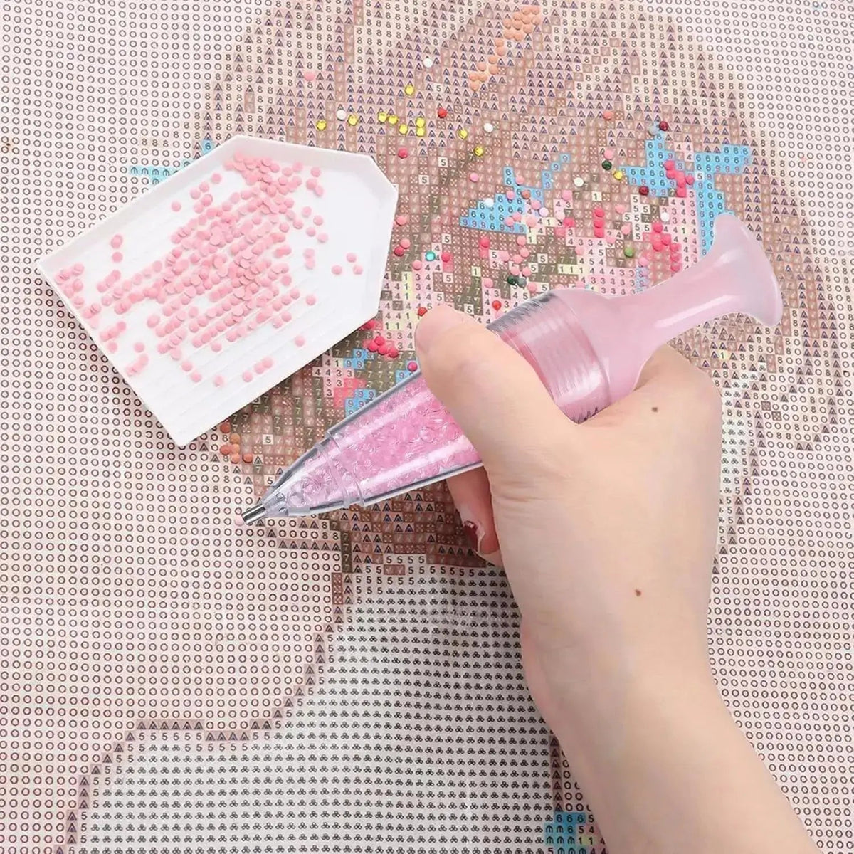 Sikunuo | Fine tip applicator with diamond grip for precise crafting & nail design