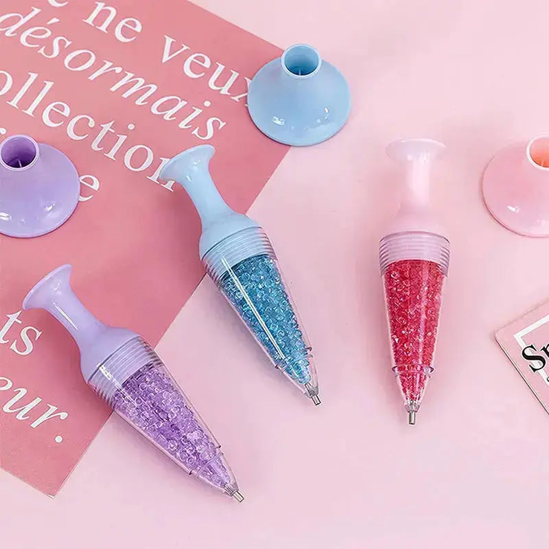 Sikunuo | Fine point pen with diamond grip for precise crafting and nail design