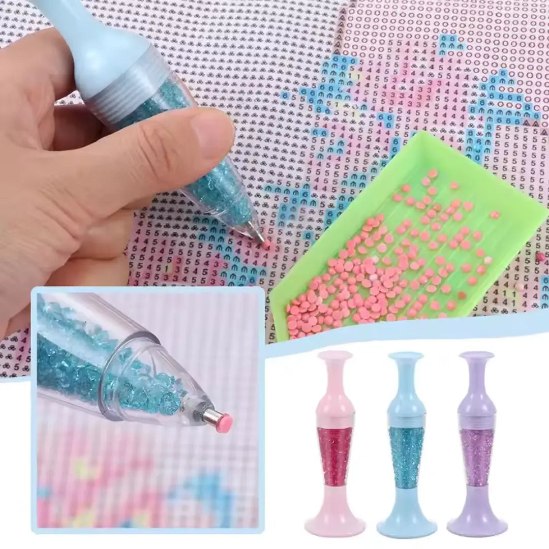 Sikunuo | Fine tip applicator with diamond grip for precise crafting & nail design