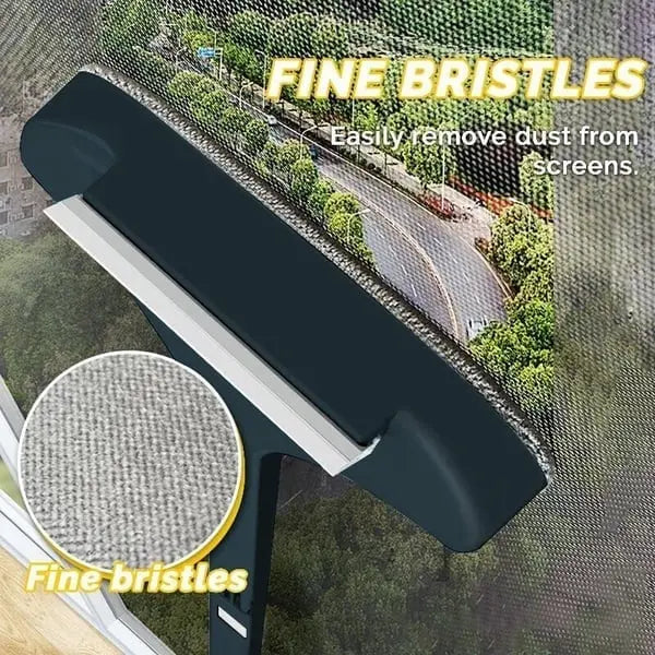 Sikunuo | Window brush for fly screens & net windows – Clean quickly & thoroughly