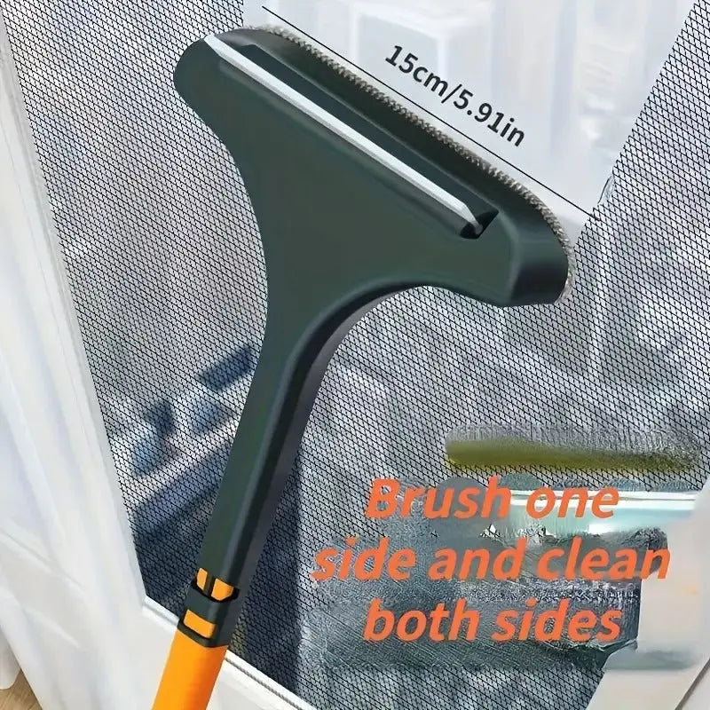 Sikunuo | Window brush for fly screens & net windows – Clean quickly & thoroughly