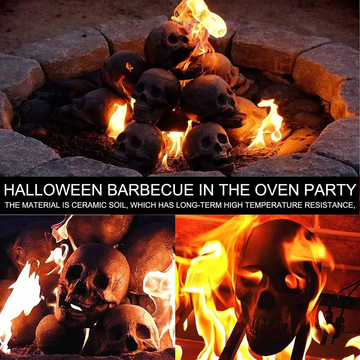 Sikunuo | Fireproof Skull Ornament