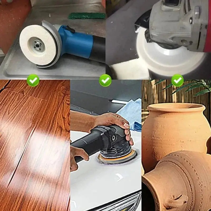 Sikunuo | Felt Polishing Disc for Polishing and Shining