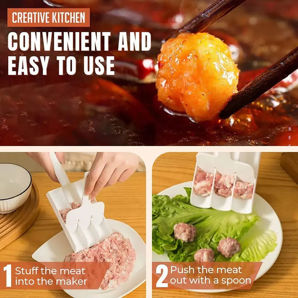 Sikunuo | Meatball maker – Clean & time-saving portioning