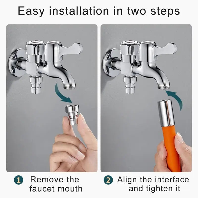 Sikunuo | Flexible 360° Faucet Extender – Easy Water Access