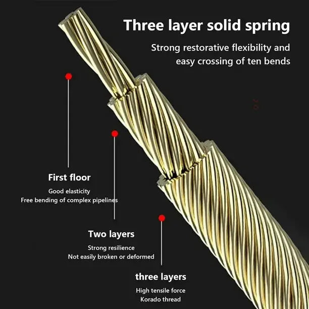 Sikunuo | Flexible pull wire for electrical and network cables