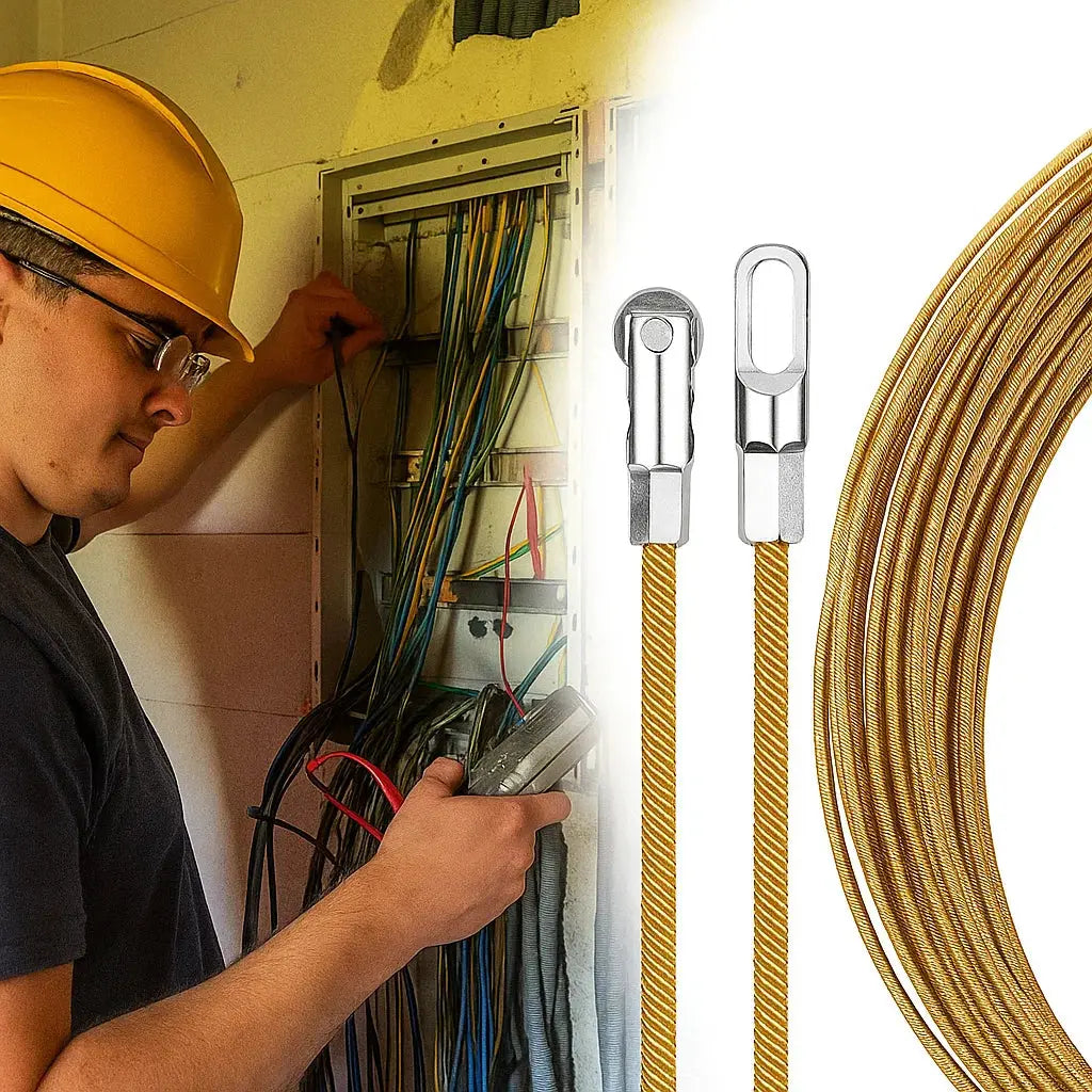 Sikunuo | Flexible pull wire for electrical and network cables