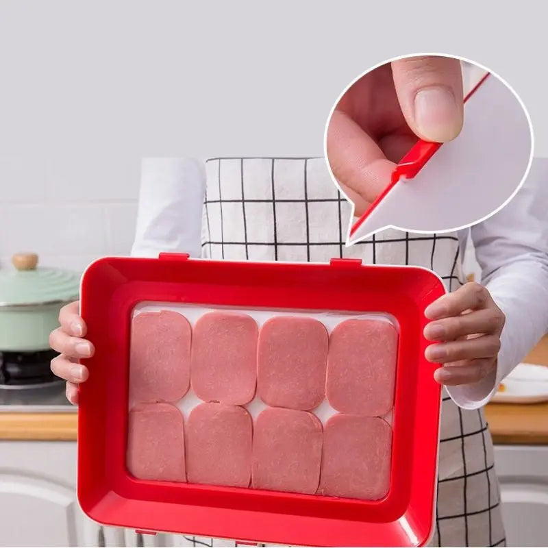 Sikunuo | Fresh container with airtight closure – Stackable storage tray