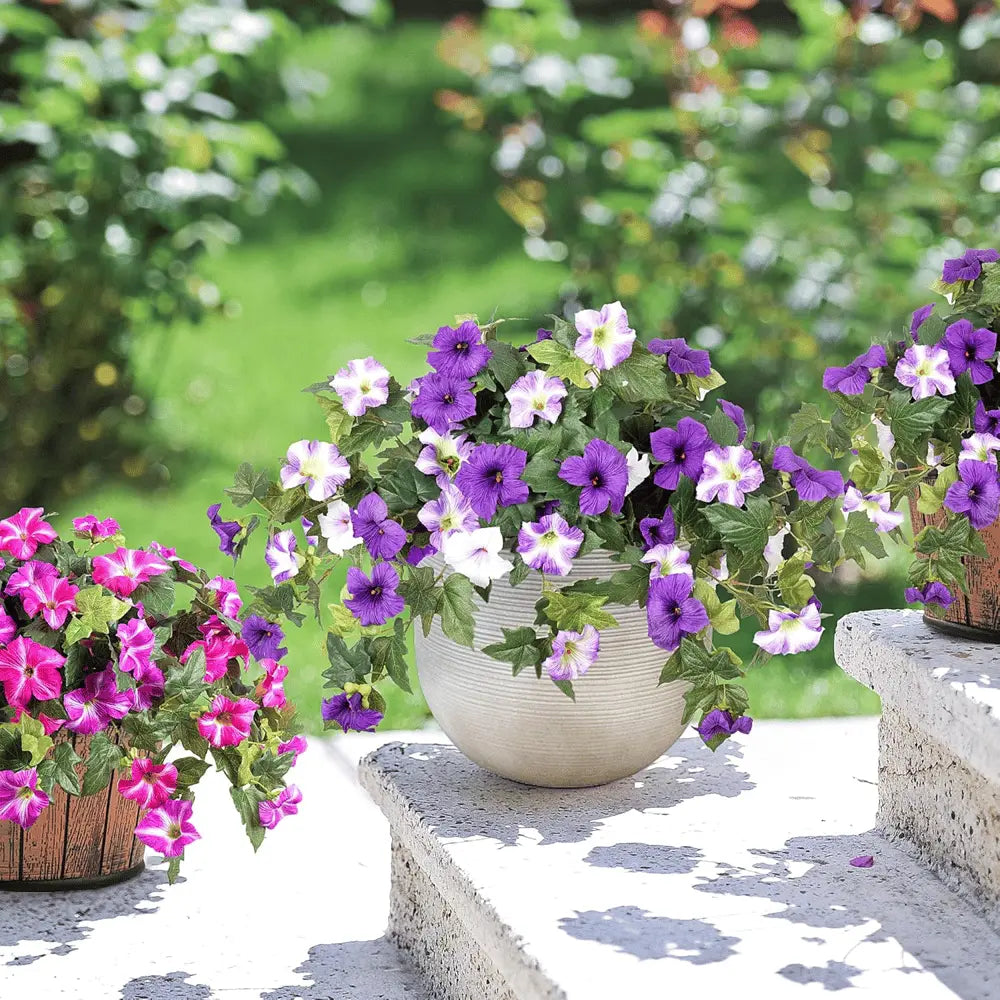 Sikunuo | Spring-like Artificial Petunias made of Silk