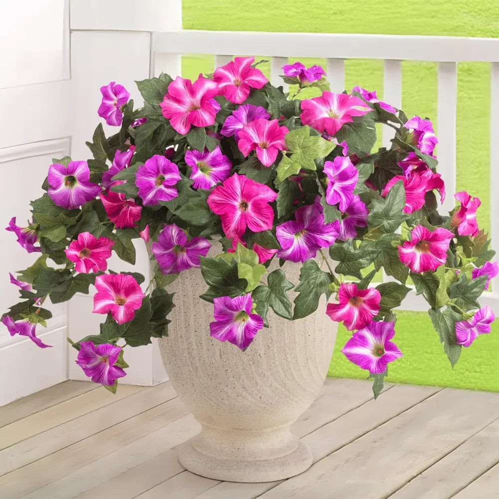 Sikunuo | Spring-like Artificial Petunias made of Silk