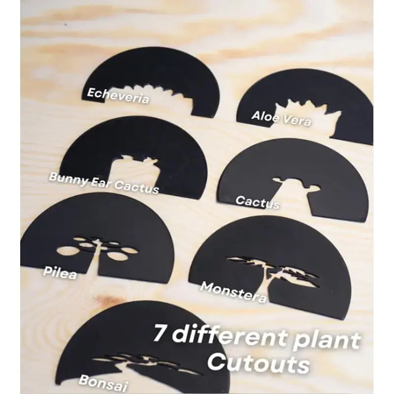 Sikunuo | Garden-Graveyard-Plant Pot with LED Light Projection
