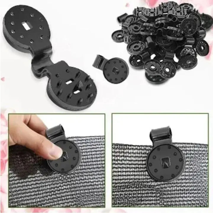 Sikunuo | Garden Net Clips – Durable and easy for securing nets