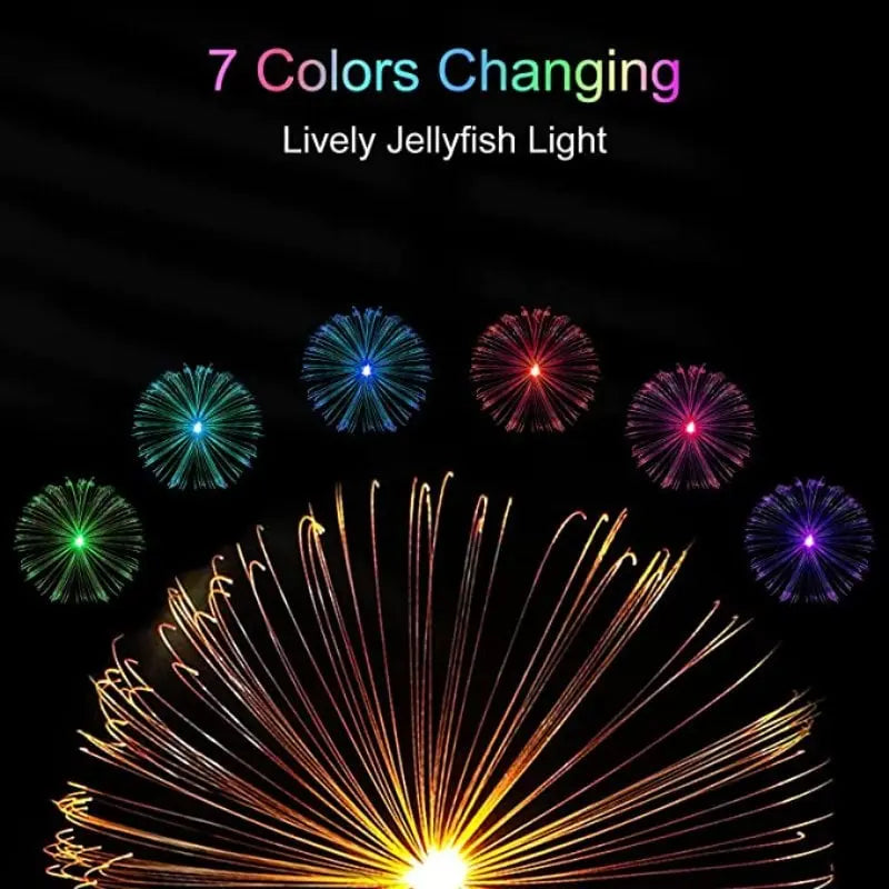 Sikunuo | Garden Solar Fireworks Lamp – Glows like a floating jellyfish