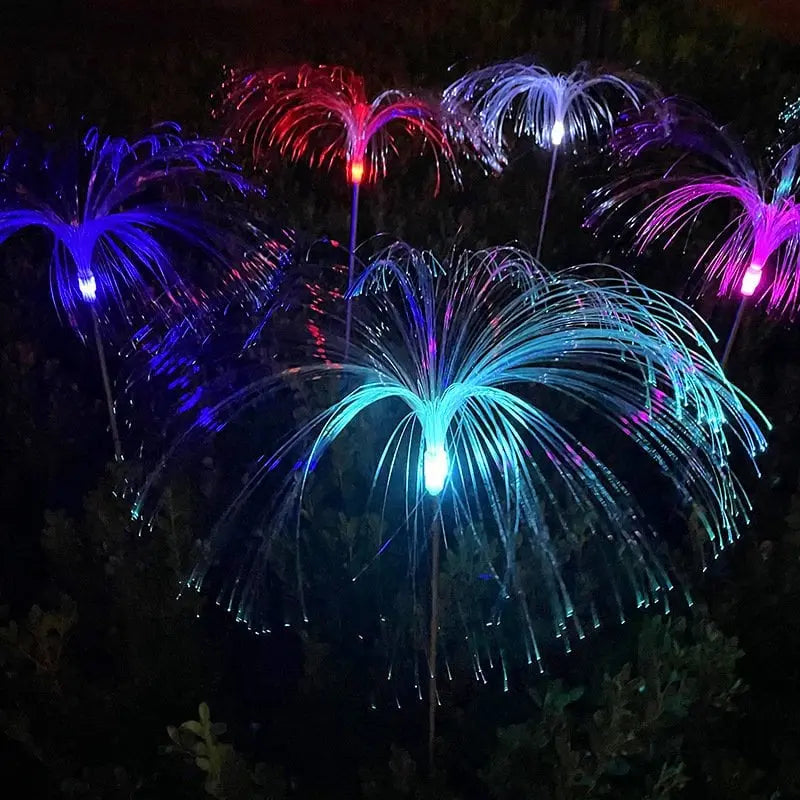 Sikunuo | Garden Solar Fireworks Lamp – Glows like a floating jellyfish